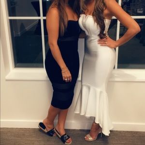 Beautiful white bamgage dress